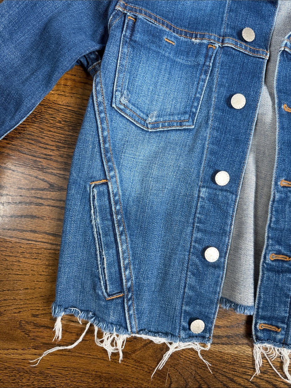 L’Agence Denim Jacket/Top Size Small - Picture 3 of 4
